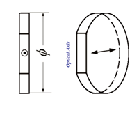 Single Plate Low Order Waveplate